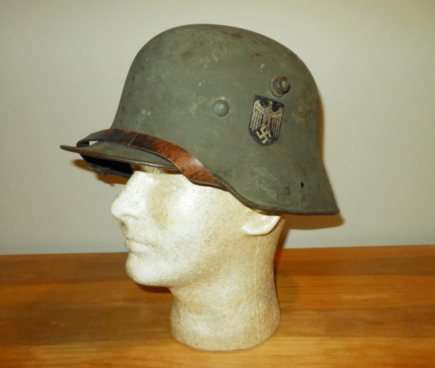 WW1 / WW2 German Wehrmacht M16 SINGLE DECAL Transitional Combat Helmet ...