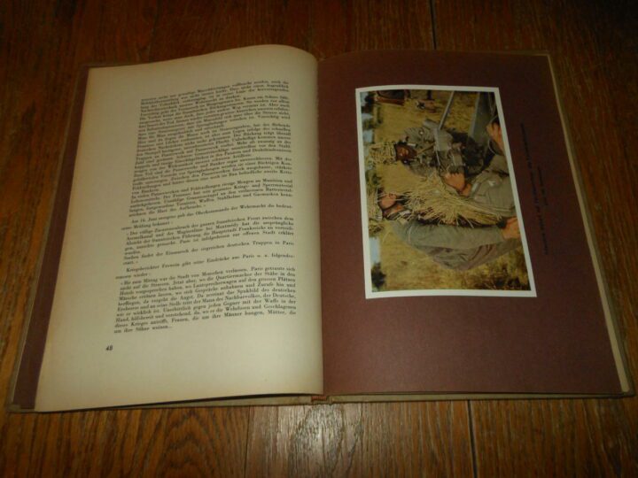 WW2 German Luftwaffe STEREO VIEW Book ”Der Kampf im Westen” #2 - NICE - Image 5