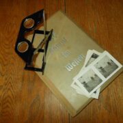 WW2 German Luftwaffe STEREO VIEW Book ”Der Kampf im Westen” #4 - NICE
