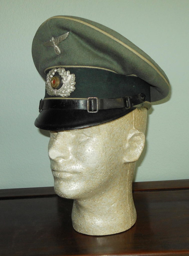 WW2 German Wehrmacht Heer Infantry EM/NCO Visor Cap – VET BRING-BACK ...