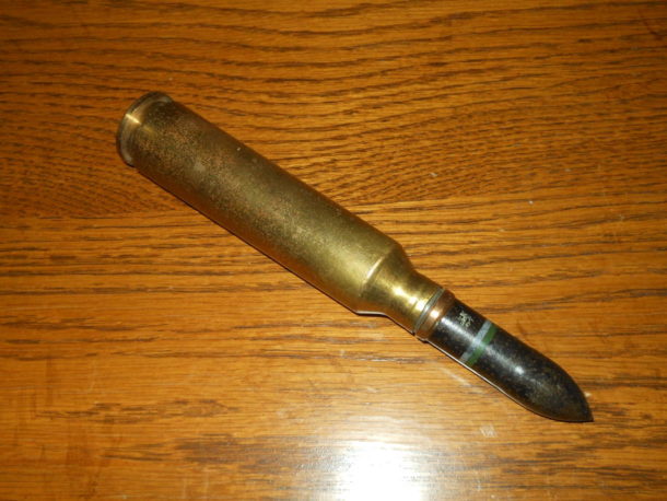 WW2 Japanese Imperial Japanese Army Type 100 20mm FlaK AP Round #2 ...