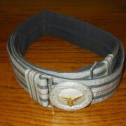 A Luftwaffe General's Brocade Belt & Buckle Belonging To Kc Winner