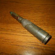 WW2 German Wehrmacht / Luftwaffe 15mm MG151/15 – COMPLETE HE ROUND & SHELL  – RARE!