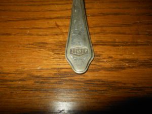 WW II German Wehrmacht – FACTORY MESS HALL SPOON – HASAG – VERY RARE!