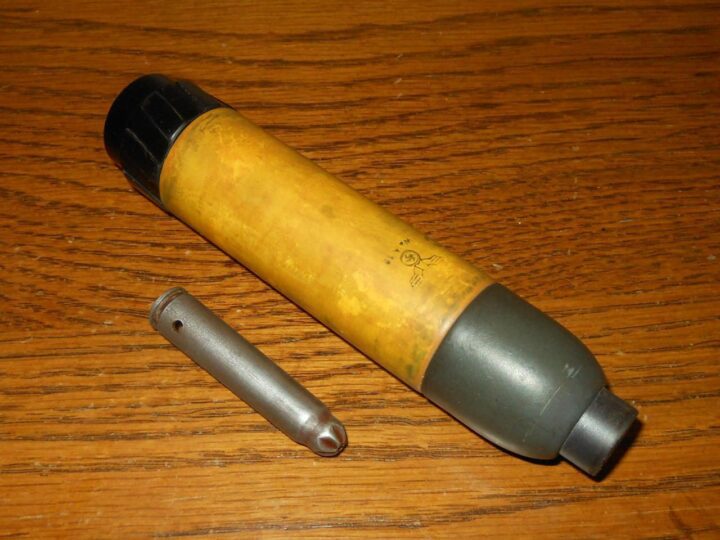 WW II German K98 Gewehrsprenggranate 30 - HE RIFLE GRENADE - 100% INERT! - Image 2