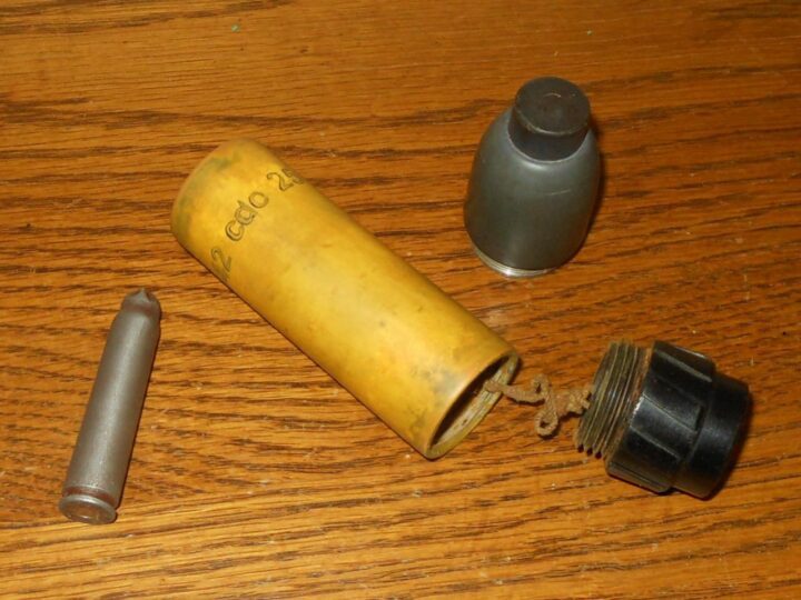 WW II German K98 Gewehrsprenggranate 30 - HE RIFLE GRENADE - 100% INERT! - Image 3