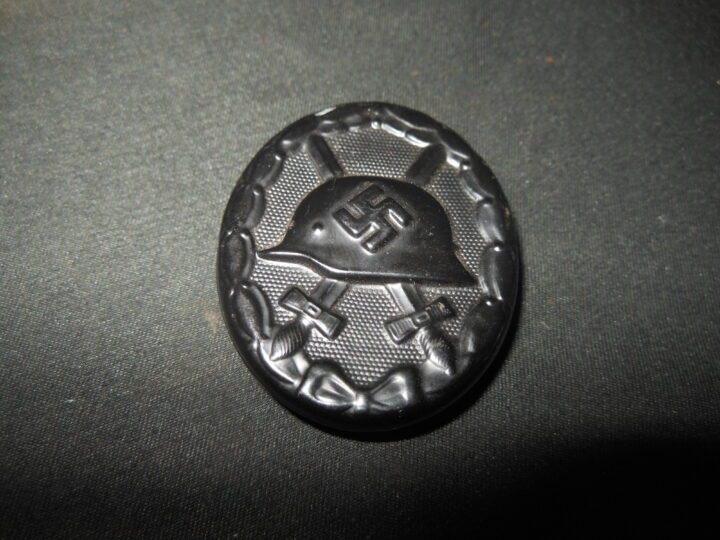 WW2 German Wehrmacht Verwundeten-Abzeichen - BLACK WOUND BADGE - "107" - SUPERB! - Image 3