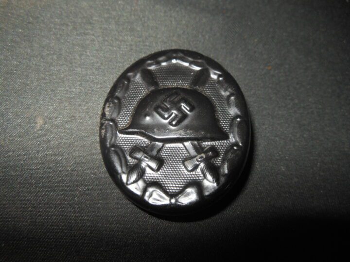 WW2 German Wehrmacht Verwundeten-Abzeichen - BLACK WOUND BADGE - "107" - SUPERB! - Image 3