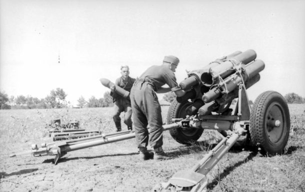 WW2 German Wehrmacht 15 cm Nebelwerfer 41 Rocket Launcher- INERT HE ...