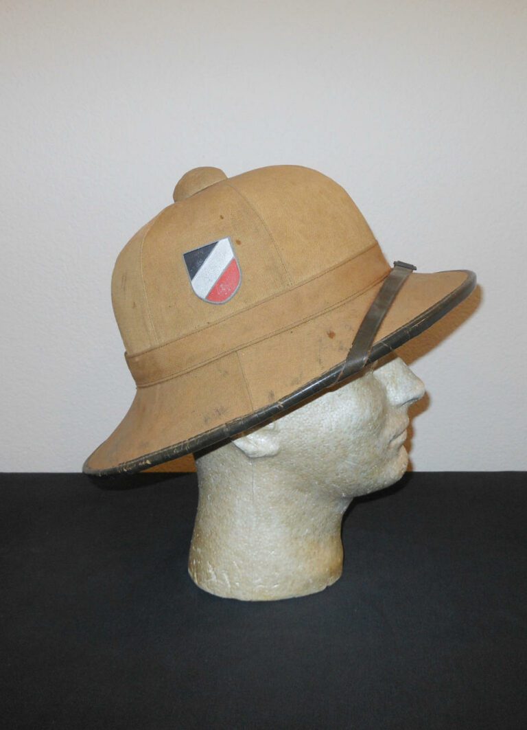 WW2 German Wehrmacht Heer EM/NCO Tropenhelm – TROPICAL PITH HELMET ...