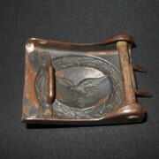 WW2 German Wehrmacht Luftwaffe EM / NCO - STEEL BELT BUCKLE - NICE! - Image 4