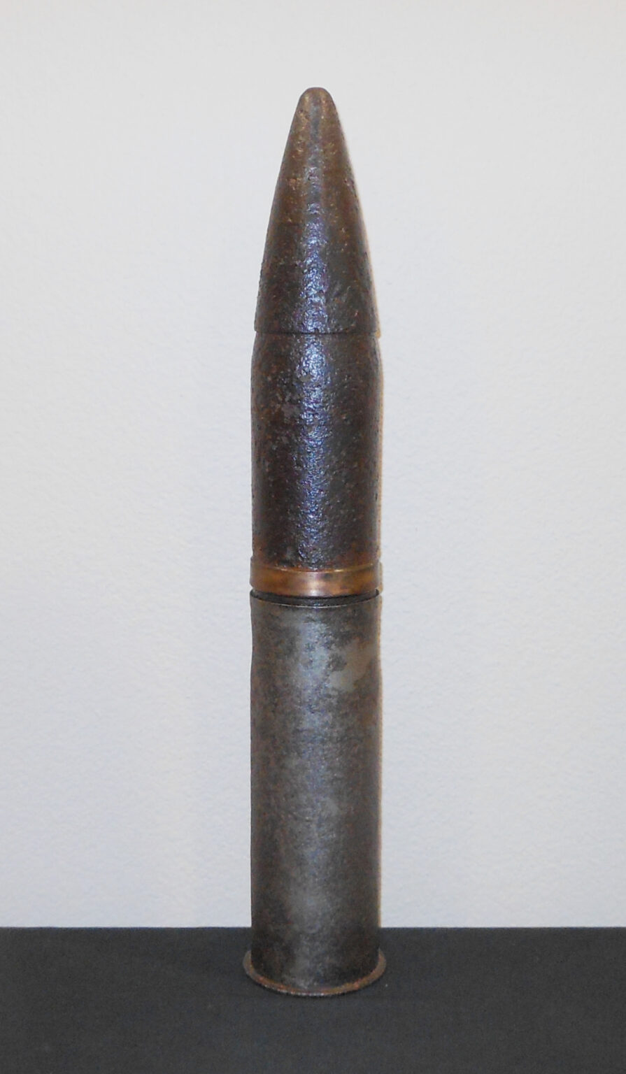 WW2 German Wehrmacht – 7.5cm KwK37 COMPLETE AP ROUND & SHELL CASING ...