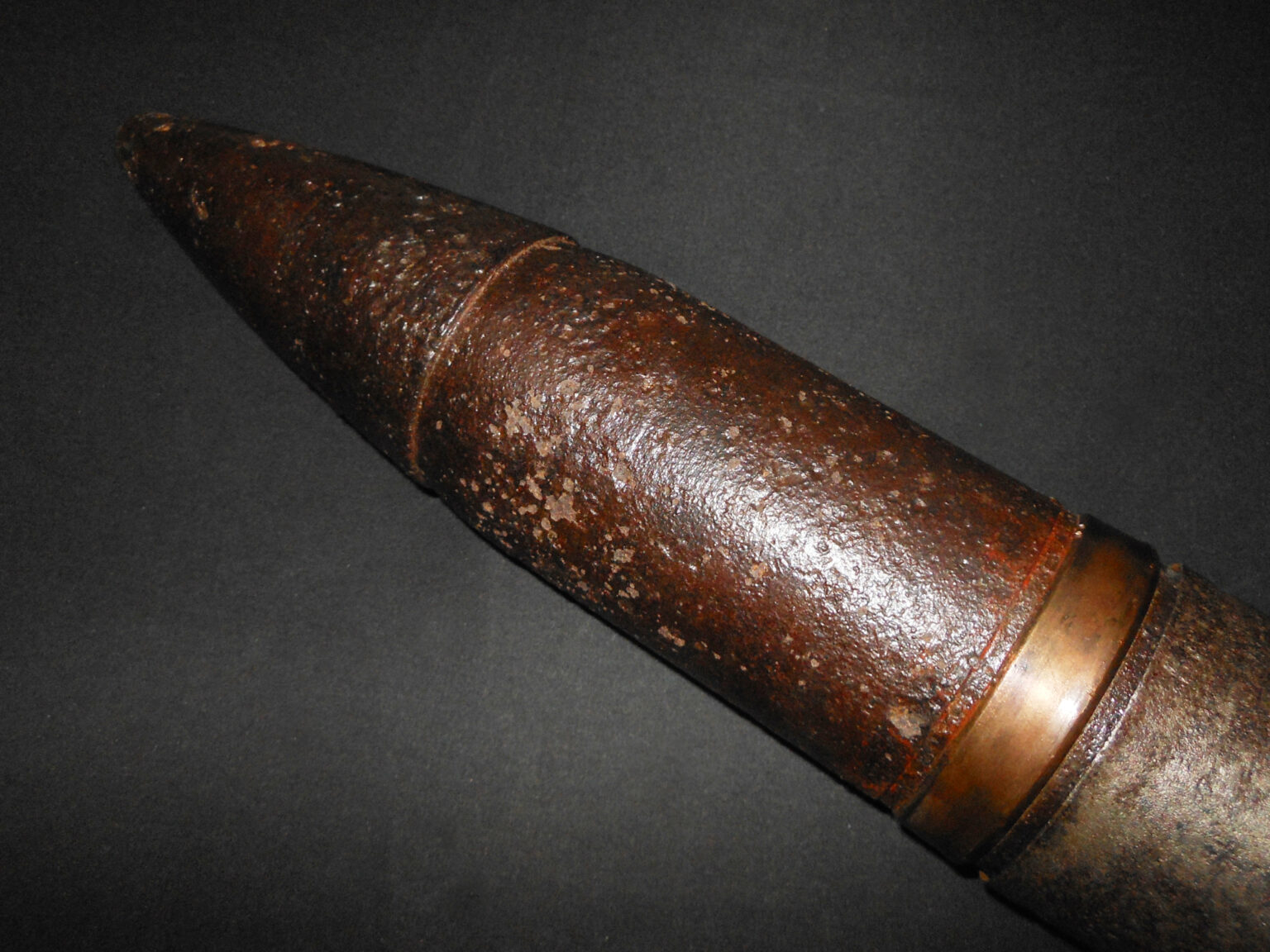 WW2 German Wehrmacht – 7.5cm KwK37 COMPLETE AP ROUND & SHELL CASING ...