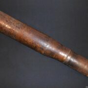 WW2 German Wehrmacht - 7.5cm KwK40 COMPLETE AP ROUND & SHELL CASING - PaK39 KwK40 - NICE! - Image 4