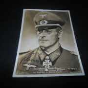 WW II German Air Force - GENERAL THEODOR SCHERER - WARTIME AUTOGRAPH & POSTCARD - SUPERB! - Image 2