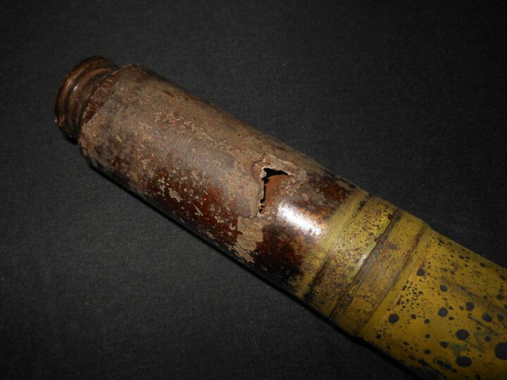 WW2 German Luftwaffe 30mm MK108 - HIGH EXPLOSIVE CANNON ROUND - VERY RARE! - Image 6