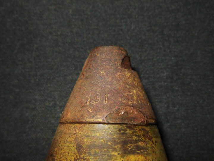 WW2 German Luftwaffe 30mm MK108 - HIGH EXPLOSIVE CANNON ROUND - VERY RARE! - Image 13