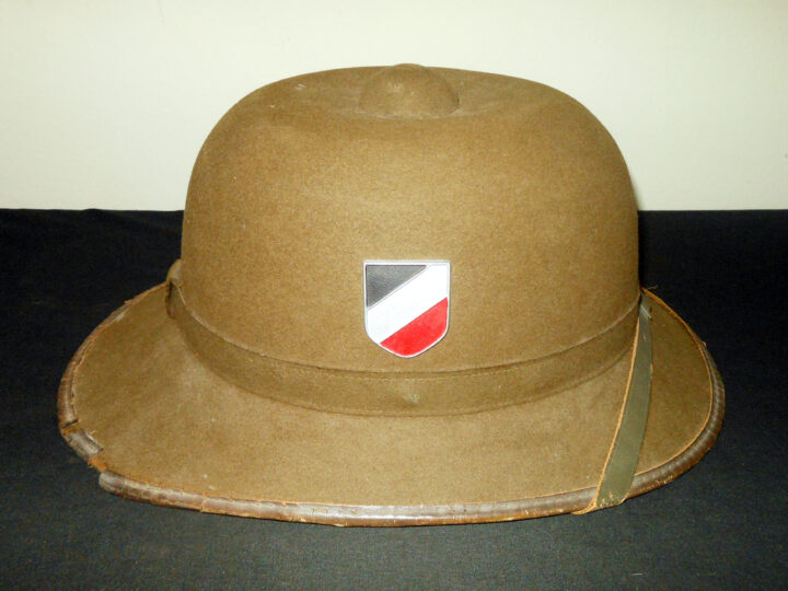 WW2 German Wehrmacht Heer EM/NCO Tropenhelm - TROPICAL PITH HELMET - VERY NICE! - Image 7