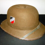 WW2 German Wehrmacht Heer EM/NCO Tropenhelm - TROPICAL PITH HELMET - VERY NICE! - Image 8