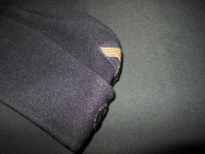 WW2 German Kriegsmarine Feldmütze – EM/NCO OVERSEAS SERVICE CAP - VERY NICE! - Image 8