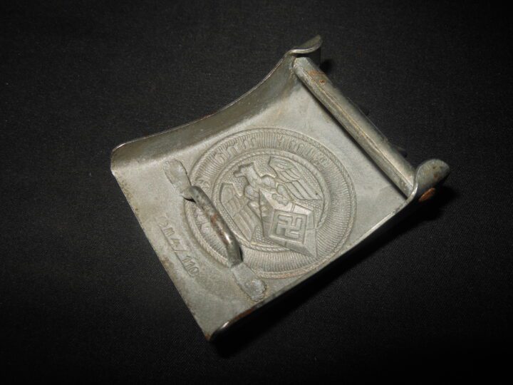 WW2 German Hitler Youth Member Koppelschloss - STEEL/ALLOY BELT BUCKLE - M4/110 - NICE! - Image 3