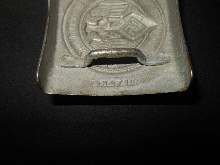 WW2 German Hitler Youth Member Koppelschloss - STEEL/ALLOY BELT BUCKLE - M4/110 - NICE! - Image 5