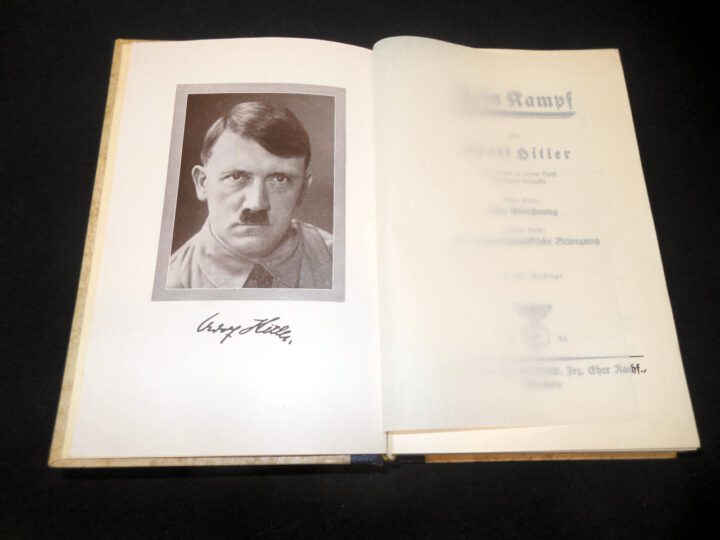 WW2 German NSDAP - " MEIN KAMPF " - ADOLF HITLER - WAR EDITION - 1941 - VERY NICE!