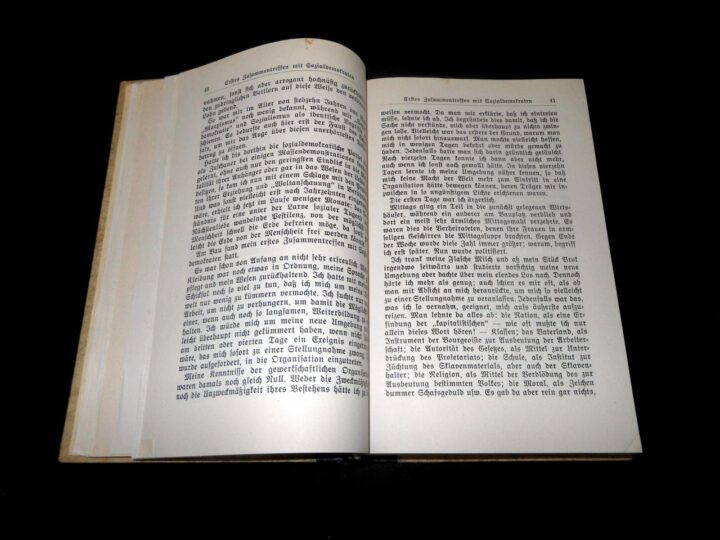 WW2 German NSDAP - " MEIN KAMPF " - ADOLF HITLER - WAR EDITION - 1941 - VERY NICE! - Image 6