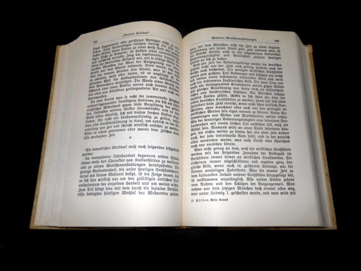 WW2 German NSDAP - " MEIN KAMPF " - ADOLF HITLER - WAR EDITION - 1941 - VERY NICE! - Image 8