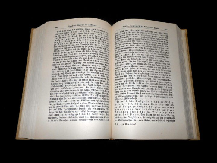 WW2 German NSDAP - " MEIN KAMPF " - ADOLF HITLER - WAR EDITION - 1941 - VERY NICE! - Image 9