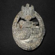 WW2 German Wehrmacht Panzerkampfabzeichen in Silber - PANZER ASSAULT BADGE IN SILVER - RRS - NICE!