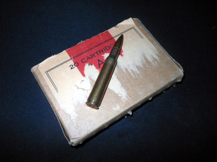 WW2 US Army / Navy - 30-06 AMMUNITION & BOX - M1 GARAND - 1941