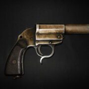 WW2 German Wehrmacht Kampfpistole "Z" - LP34 SIGNAL FLARE PISTOL - ERMA - RARE! - Image 7