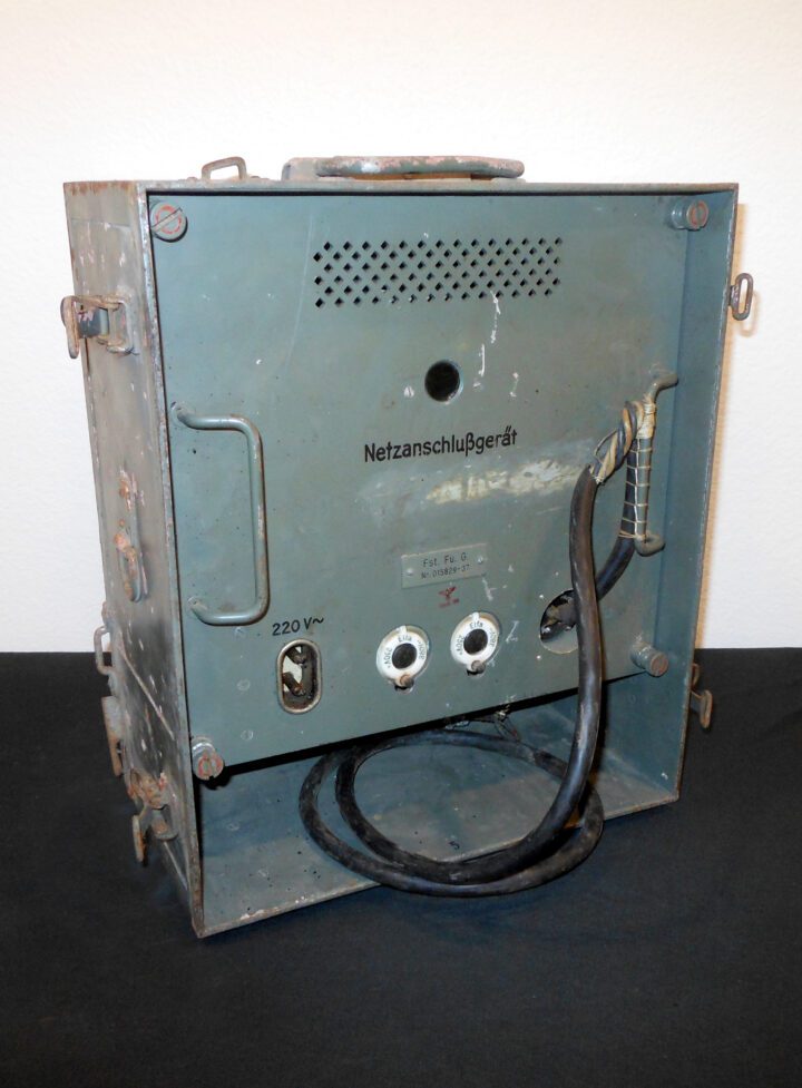 WW2 German Army Fst. FuG. Netzanschlußgerät - BUNKER RADIO POWER SUPPLY - RARE!