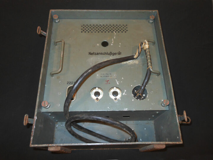 WW2 German Army Fst. FuG. Netzanschlußgerät - BUNKER RADIO POWER SUPPLY - RARE! - Image 5