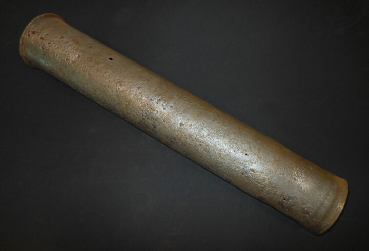 WW2 German Kriegsmarine 10.5cm SK C/32 - NAVAL CANNON ARMOR PIERCING ROUND - SHIPS & U-BOATS - VERY RARE! - Image 9