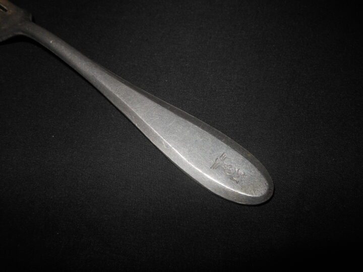 WW2 German Kriegsmarine Kantine/Schiffsküche Gabel - MESS HALL TABLE FORK - NICE - Image 3