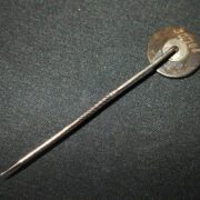 WW2 German SS Zivilabzeichen Mitgliedsabzeichen - SS CIVIL MEMBERSHIP PIN - .900 STERLING SILVER - GAHR - RARE! - Image 4