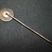 WW2 German SS Zivilabzeichen Mitgliedsabzeichen - SS CIVIL MEMBERSHIP PIN - .900 STERLING SILVER - GAHR - RARE! - Image 5