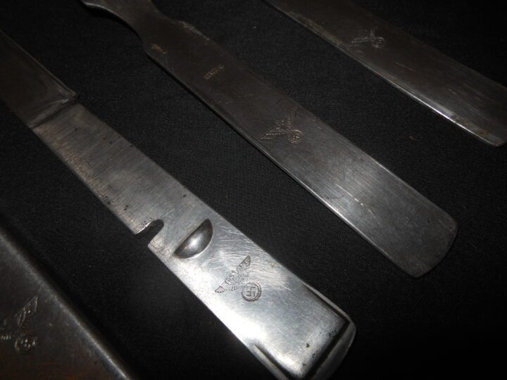 WW2 German Wehrmacht Essbesteck - FIELD ISSUE CUTLERY SET - GAG 1942 - NICE! - Image 4