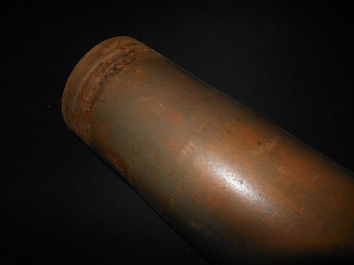 WW2 German Wehrmacht - 8.8cm KwK36 STEEL SHELL CASING - Panzer VI "TIGER" FlaK18 - EXCELLENT - MANY IN STOCK! - Image 3