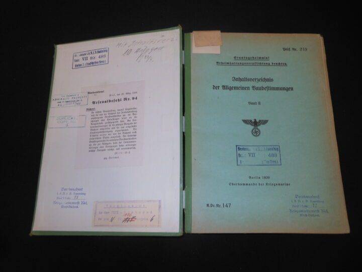 WW2 German Kriegsmarine Allgemeine Baubestimmungen - SHIP BUILDING REGULATIONS! - Image 12