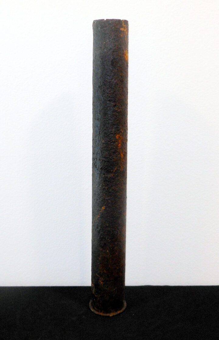 WW2 German Wehrmacht - 7.5cm STEEL SHELL CASING - KURLAND - PaK40 MARDER - NICE!