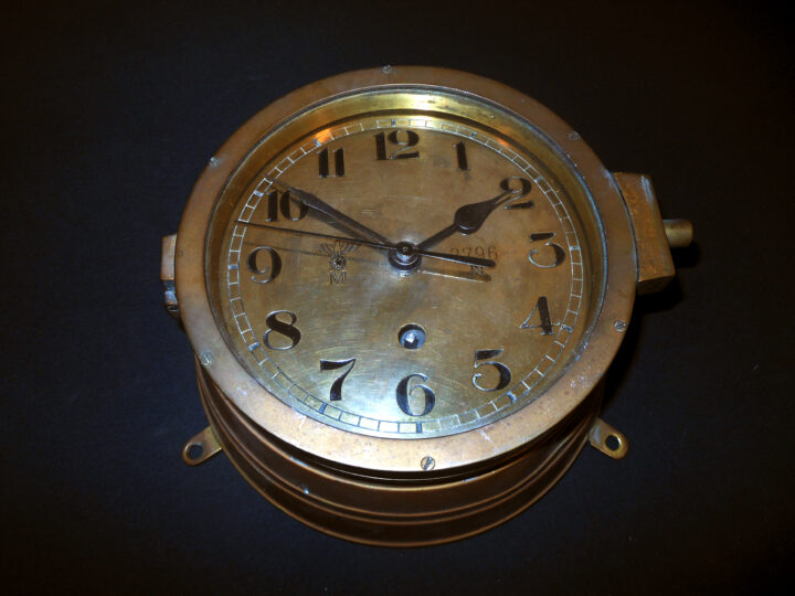 WW2 German Kriegsmarine K&O - NAVY U-BOAT SHIP CLOCK - RARE!! - Image 2