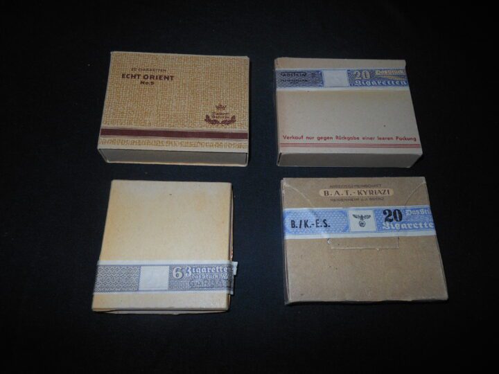 WW2 German Wehrmacht - GERMAN CIGARETTES - SET OF FOUR - UNISSUED - VERY NICE! - Image 4