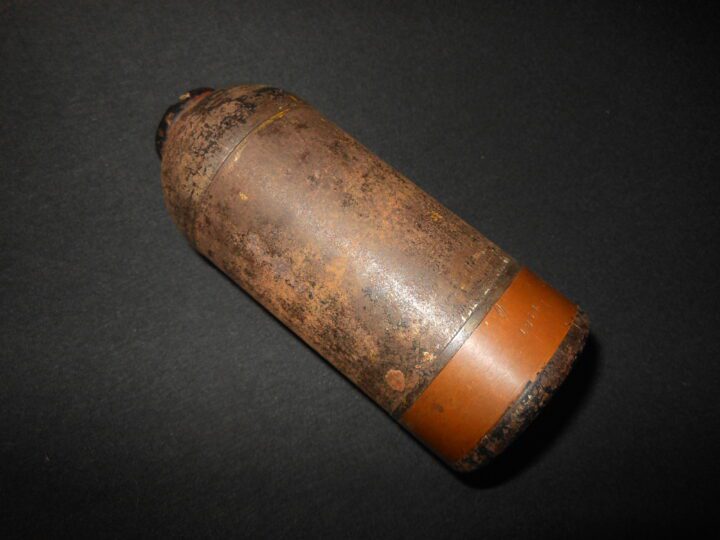 WW2 US Army Veteran Bring Backs - JAPANESE MORTAR AND US AMMUNITION - 802nd CHEMICAL COMPANY - GUAM - NICE! - Image 6