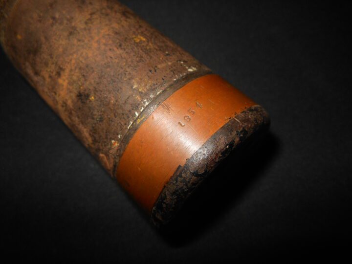 WW2 US Army Veteran Bring Backs - JAPANESE MORTAR AND US AMMUNITION - 802nd CHEMICAL COMPANY - GUAM - NICE! - Image 9