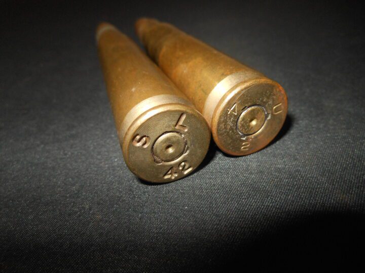 WW2 US Army Veteran Bring Backs - JAPANESE MORTAR AND US AMMUNITION - 802nd CHEMICAL COMPANY - GUAM - NICE! - Image 11
