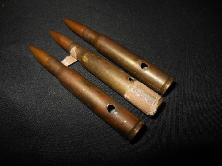 WW2 US Army Veteran Bring Backs - JAPANESE MORTAR AND US AMMUNITION - 802nd CHEMICAL COMPANY - GUAM - NICE! - Image 15