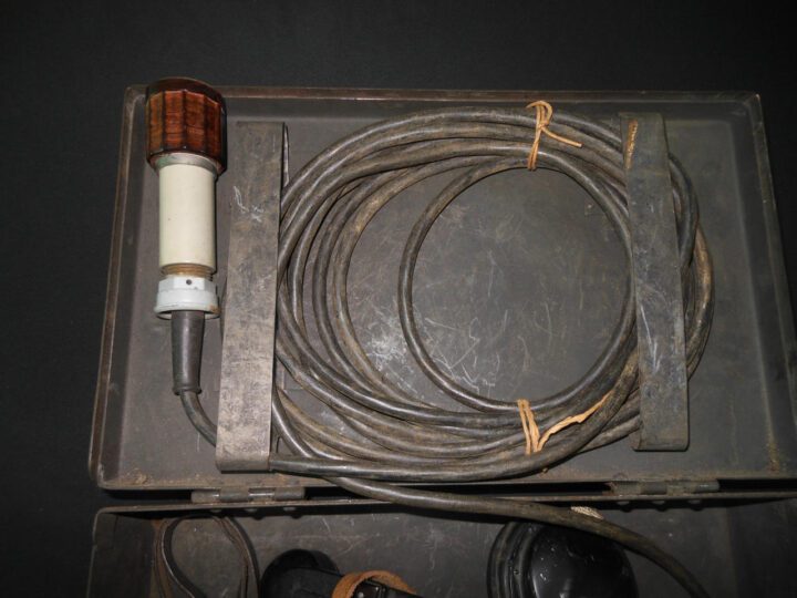 WW2 German Kriegsmarine - C39b COASTAL ARTILLERY COMMUNICATION HEADSET - NOS! - Image 5